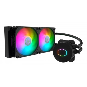 Водяна система охолодження Cooler Master MasterLiquid ML240L V2 ARGB LGA2066/2011-V3/1200/115x/AM4/AM3 (MLW-D24M-A18PA-R2)
