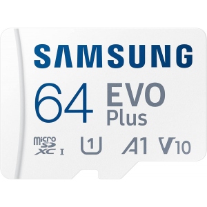 Карта пам'яті Samsung microSDXC 64GB EVO PLUS (MB-MC64KA/EU) + ad