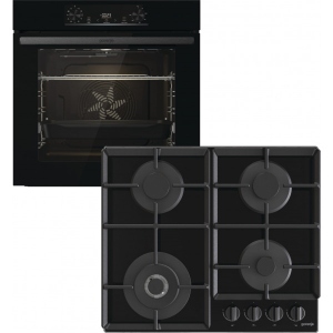 Духова шафа + варильна поверхня газова Gorenje BO6735E05B + GTW641EB