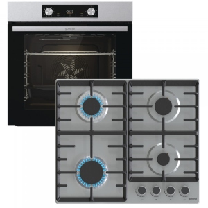 Духова шафа + варильна поверхня газова Gorenje BO6735E02X + G642ABX