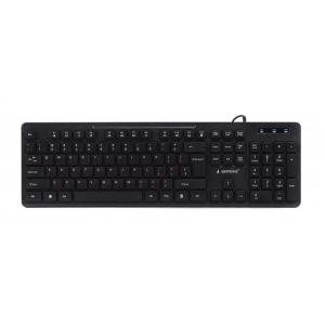 Клавіатура дротова Gembird KB-MCH-04-UA Black USB UKR