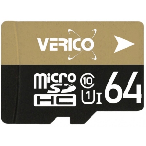 Карта пам'яті Verico MicroSDXC 64 GB Class 10 (UHS-1) card only (1MCOV-MDH963-NN)