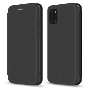 Чохол для смартфону MakeFuture Flip (Soft-Touch PU) Black Samsung A31 (MCP-SA31BK)