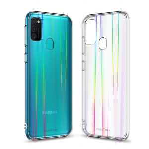 Чохол для смартфону MakeFuture Rainbow (PC + TPU) Samsung M21 (MCR-SM21) купити в Києві