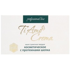 Тверде мило Ti Amo Crema с протеином шелка 115 г (4820195503874)