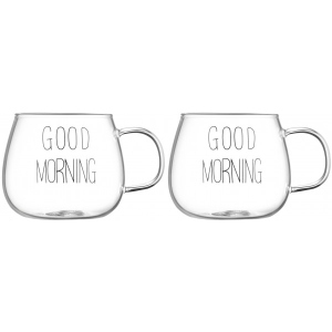 Набір чашок Ardesto Good Morning 350 мл 2 шт. (AR2635GM)