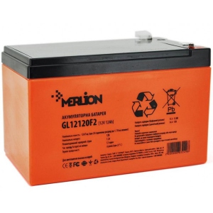 Акумулятор для ДБЖ Merlion 12V-12Ah GEL (GL12120F2 GEL)
