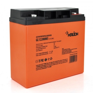Акумулятор для ДБЖ Merlion 12V 20AH (GL12200M5/02136) GEL