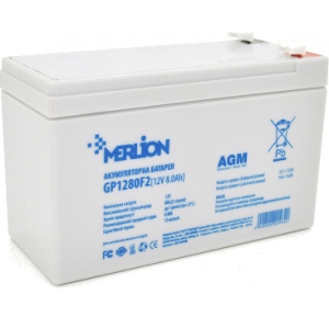 Акумулятор для ДБЖ Merlion 12V 8.0AH (GP12150F2/22467) AGM