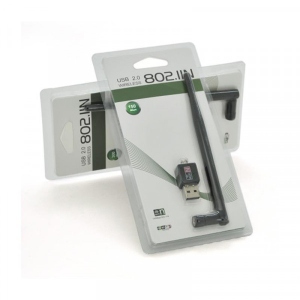 USB-адаптер мережі WiFi Merlion LV-UW02-5DB-MTK7601/17111
