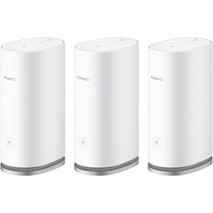 MESH система WiFi6 Huawei Mesh 3 WS8100-23 (3-pack) White