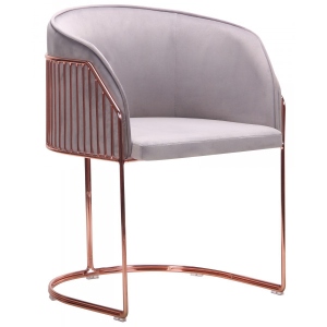 Стілець кухоний AMF Kagu Rose Gold Light Grey