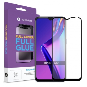 Захисне скло для смартфону MakeFuture Full Cover Full Glue Oppo A12 (MGF-OPA12)