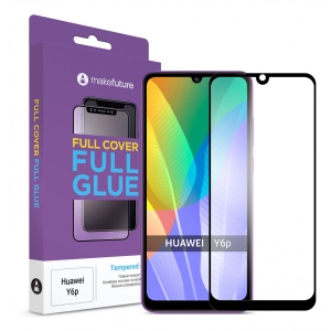 Захисне скло для смартфону MakeFuture Huawei Y6p Full Cover Full Glue (MGF-HUY6P)