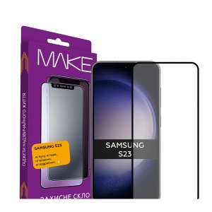 Захисне скло для смартфону MAKE FCFG Samsung S23 (MGF-SS23)