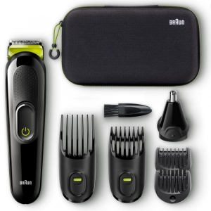 Тример для вусів і бороди Braun MGK3921TS