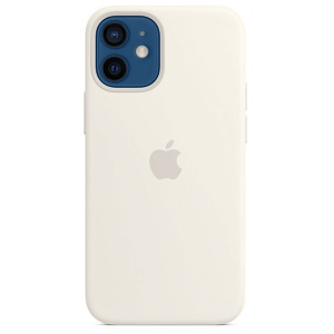 Чохол для смартфону Apple iPhone 12 mini Silicone Case with MagSafe - White (MHKV3)