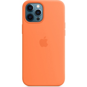 Чохол для смартфону Apple iPhone 12 Pro Max Silicone Case with MagSafe - Kumquat (MHL83)