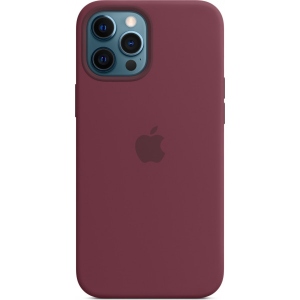 Чохол для смартфону Apple iPhone 12 Pro Max Silicone Case with MagSafe - Plum (MHLA3)