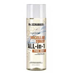 Тонік для обличчя Mr.Scrubber Міцелярний Skin Food Pore Away з олією моркви 200мл