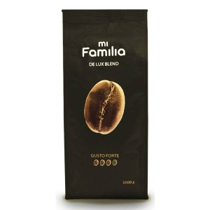Кава в зернах Mi Familia De Lux Blend Gusto Forte 1 кг