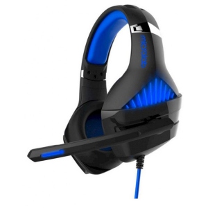 Гарнітура дротова ігрова Microlab G6 Black+Blue