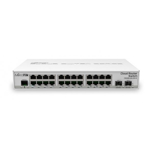 Коммутатор локальної мережі (Switch) MikroTik CRS326-24G-2S+IN
