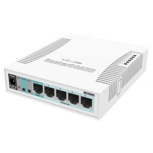 Коммутатор локальної мережі (Switch) MikroTik CSS106-5G-1S замовити в Україні