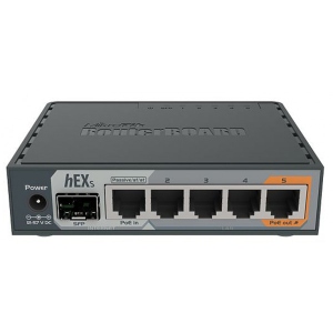Маршрутизатор інтернет LAN MikroTik RB760iGS hEX S