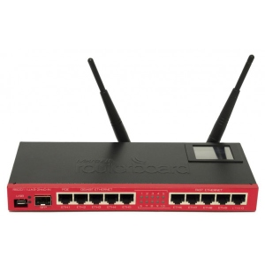 Маршрутизатор інтернет WiFi4 MikroTik RB2011UiAS-2HnD-IN
