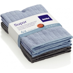 Серветка побутова Kela Supor 35x35 см 4 шт. Blue (12730)