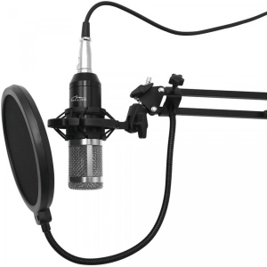 Мікрофон до комп'ютера Media-Tech XLR USB Silver (MT397S)