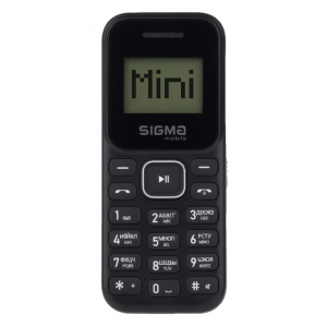 Мобільний телефон Sigma mobile X-style 14 Mini Dual Sim Black