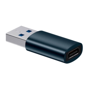 Перехідник Baseus Ingenuity Series Mini OTG Adaptor USB 3.1 to Type-C Blue (ZJJQ000103)