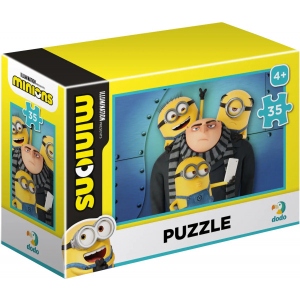 Пазли картонні (3-4 роки) Dodo Пазл-міні Minions (200357)