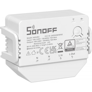 Розумний диммер Sonoff MINIR3
