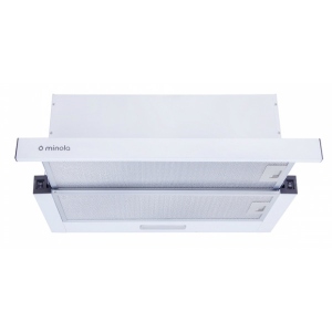 Витяжка вбудована Minola HTL 6714 WH 1100 LED