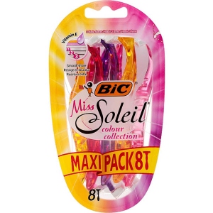 Станок чоловічий одноразовий BIC Miss Soleil Colour 8 шт. (3086123437739)