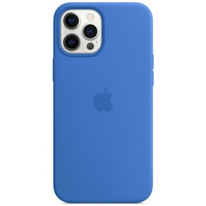 Чохол для смартфону Apple iPhone 12 Pro Max Silicone Case with MagSafe - Capri Blue (MK043)