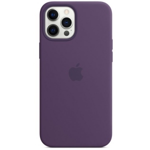 Чохол для смартфону Apple iPhone 12 Pro Max Silicone Case with MagSafe - Amethyst (MK083)