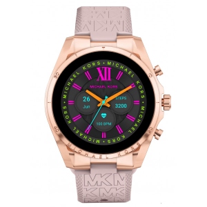 Смарт-годинник Michael Kors Gen 6 Rose-Gold Silicone (MKT5150)