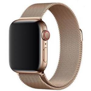 Ремінець для смарт-годинника XOKO Melanise for Apple Watch 42/44/45mm Gold (XK-AP-MLGD42)