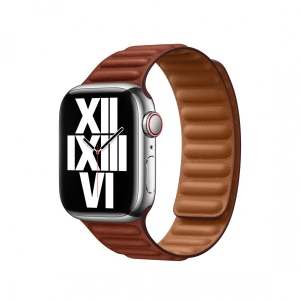 Ремінець для смарт-годинника Apple 41mm Umber Leather Link - M/L