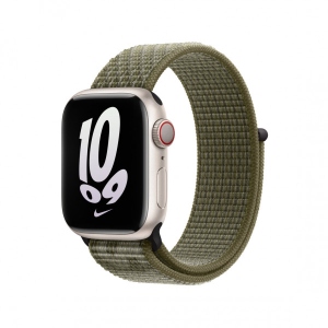 Ремінець для смарт-годинника Apple 41mm Sequoia/Pure Platinum Nike Sport Loop