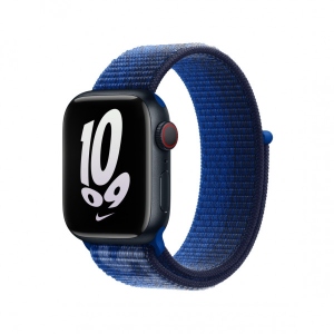 Ремінець для смарт-годинника Apple 41mm Game Royal/Midnight Navy Nike Sport Loop