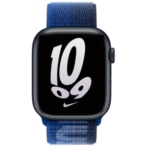 Ремінець для смарт-годинника Apple 45mm Game Royal/Midnight Navy Nike Sport Loop