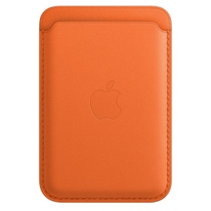Чохол для смартфону Apple Leather Wallet with MagSafe - Orange (MPPY3) в інтернет-магазині