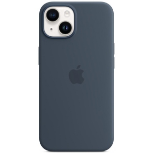 Чохол для смартфону Apple iPhone 14 Silicone Case with MagSafe - Storm Blue (MPRV3)