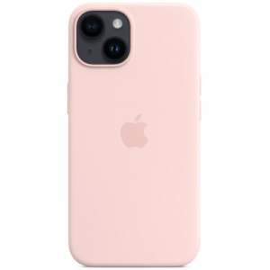 Чохол для смартфону Apple iPhone 14 Silicone Case with MagSafe - Chalk Pink (MPRX3) офіційний магазин