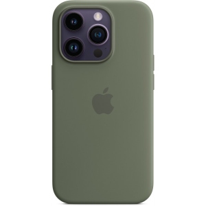 Чохол для смартфону Apple Silicone Case with MagSafe iPhone 14 Pro Olive (MQUH3)